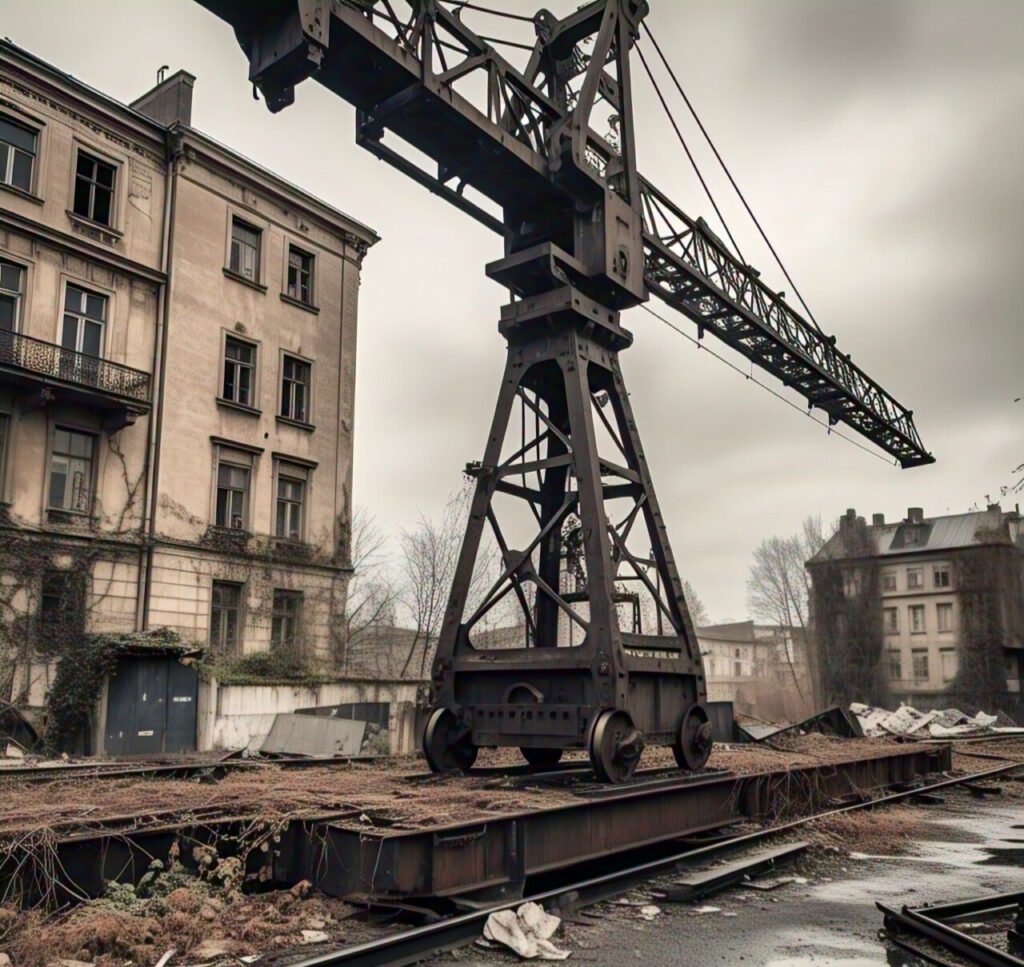 Post-War Fate of the German Railway Gantry Cranes